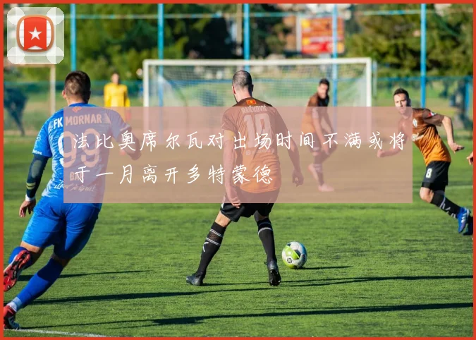 法比奥席尔瓦对出场时间不满或将于一月离开多特蒙德